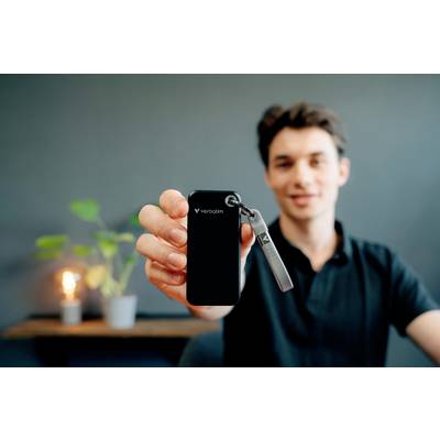 Verbatim Pocket 1 TB Externe SSD USB-C® (USB 3.2 Gen 2) Schwarz, Grau 32190-4