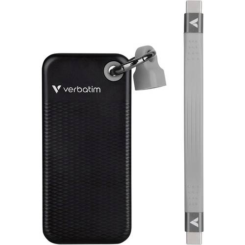 Verbatim Pocket 1 TB Externe SSD USB-C® (USB 3.2 Gen 2) Schwarz, Grau 32190