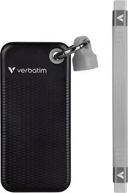 Verbatim Pocket 2 TB Externe SSD USB-C® (USB 3.2 Gen 2) Schwarz, Grau  32194