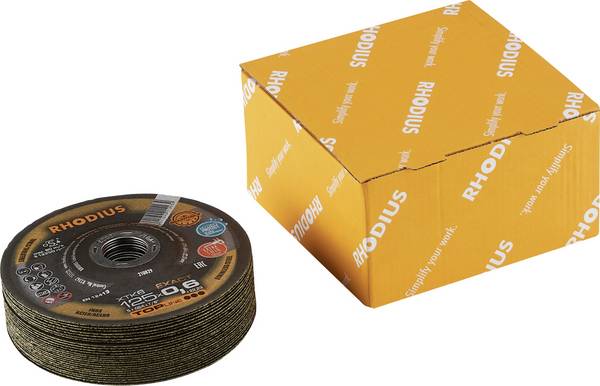 Rhodius  211295 Trennscheiben-Set 125 mm 25 St. Edelstahl, Stahl