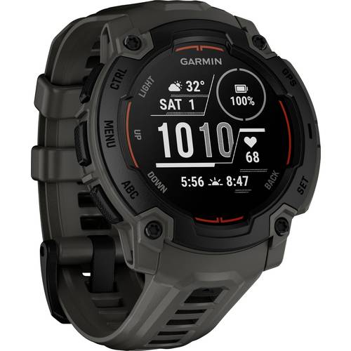 Garmin INSTINCT® E Smartwatch 45 mm Schwarz, Charcoal