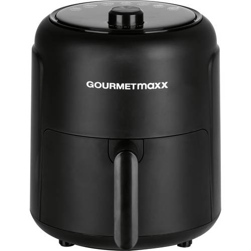 GourmetMaxx Heißluft-Fritteuse 2,3l 1000W schwarz Heißluft-Fritteuse 1000 W Schwarz