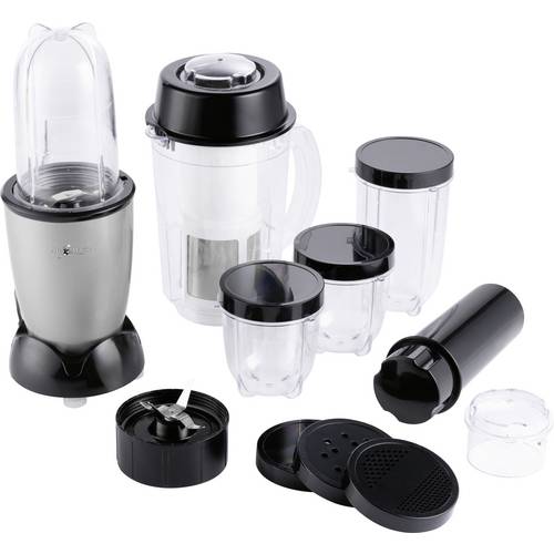 GourmetMaxx 14949 GOURMETmaxx Mixer Mr. Magic 18-tlg. 400W grau/schwarz