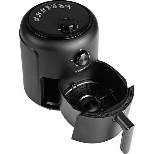 GourmetMaxx Heißluft-Fritteuse Mechanisch 2,3l Heißluft-Fritteuse 1000 W Schwarz
