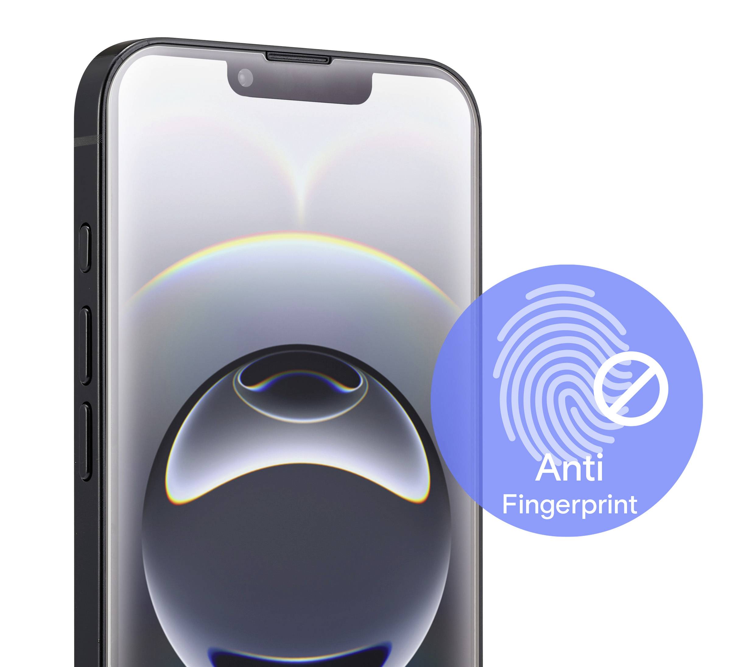 Renkforce Displayschutzglas Apple iPhone 16e 1 St. Anti-Fingerprint RF-6788306-4