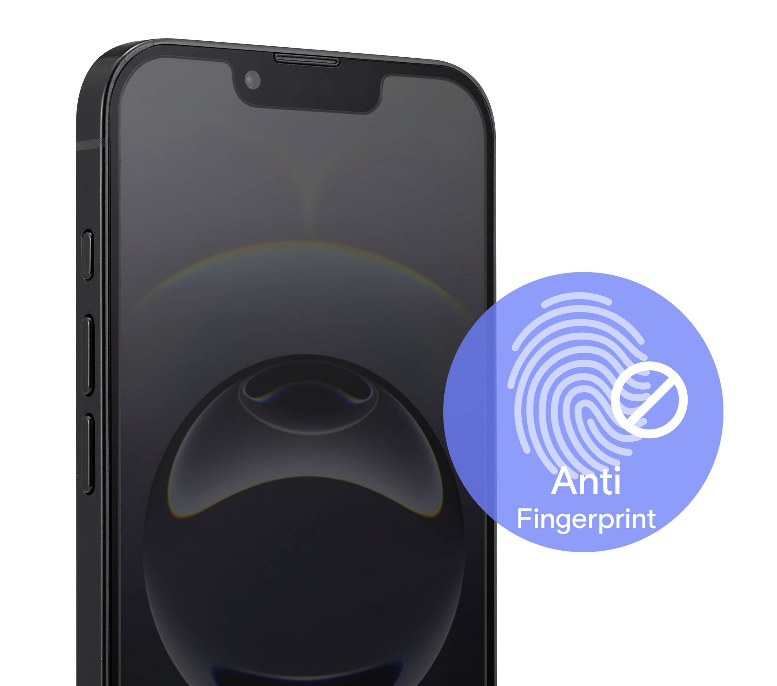 Renkforce Privacy Protection Displayschutzfolie mit Blickschutz iPhone 16e iPhone 16e 1 St. Anti-Fingerprint RF-6788308-4
