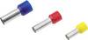 Cimco 187016 Aderendhülse 2.5 mm² Teilisoliert Blau 100 St.