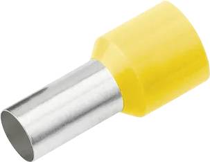 Cimco 187218 Aderendhülse 1.5 mm² Teilisoliert Rot 100 St.