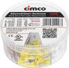 Cimco 187602 Aderendhülsen-Sortiment Teilisoliert Farblos 1 Set Dose