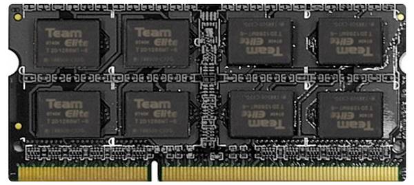 Team Group TED3L8G1600C11-S01 Laptop-Arbeitsspeicher Modul   DDR3 8 GB 1 x 8 GB  1600 MHz 204pin SO-DIMM CL11 TED3L8G1600C11-S01
