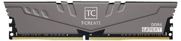 DDR4-Speicher von T-Create, Modell 'EXPERT', mit metallischem Kühlkörper und effizientem Design für verbesserte PC-Leistung.