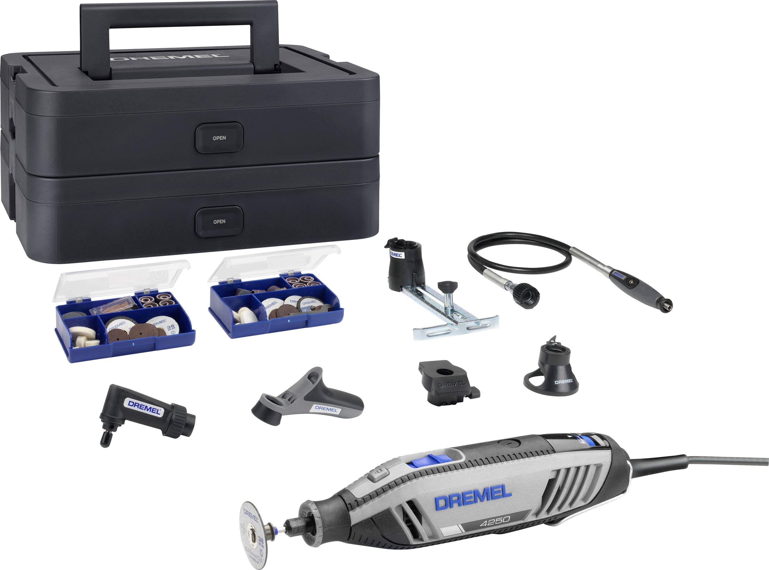 Dremel 4250-6/128 Platinum+ Box Multitool F0134250JS Multiutensile elettrico