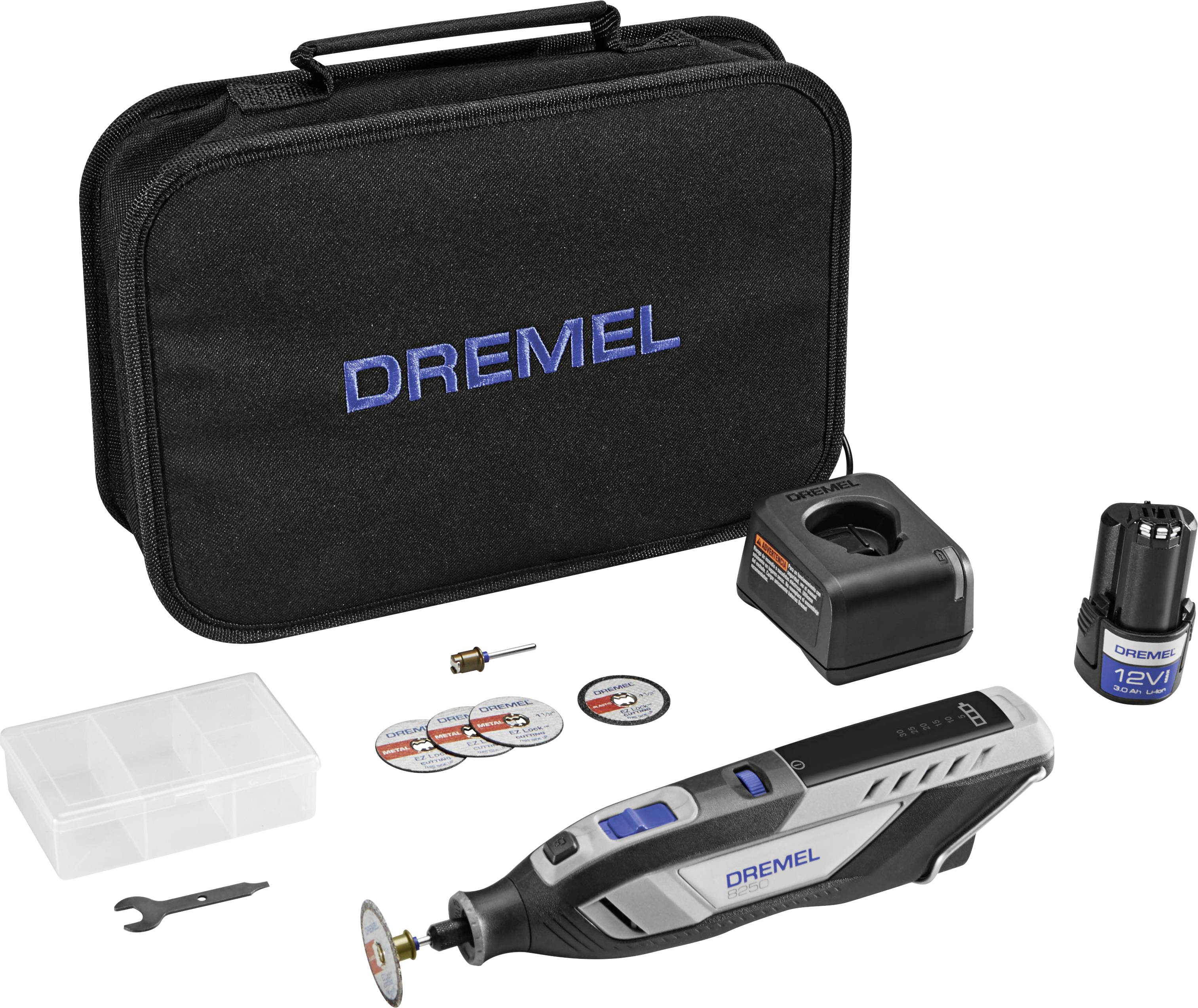Dremel DREMEL 8250-5 12V Akku-Multitool F0138250JA Multifunktionswerkzeug 12 V 2 Ah