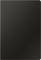 Schwarzes geschlossenes Notizbuch mit glattem Einband, keine sichtbaren Logos oder Schriftzüge.