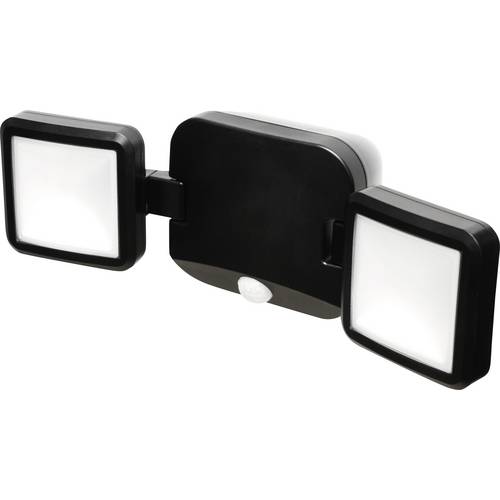 Müller-Licht Plaza 27700040 LED-Außenstrahler mit Bewegungsmelder 10 W Leuchtfarben: Neutralweiß