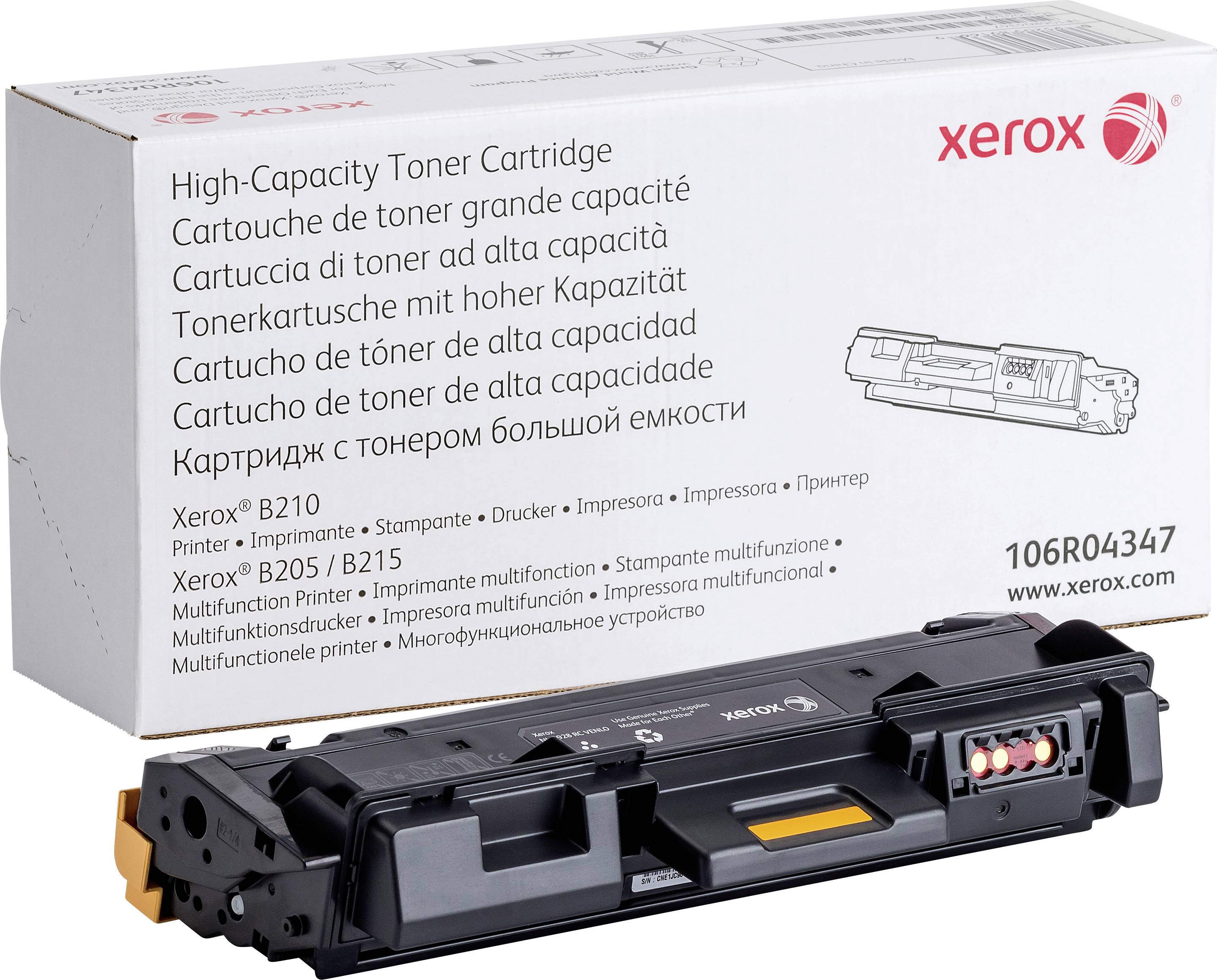 Xerox Toner Original Schwarz 3000 Seiten B215 106R04347