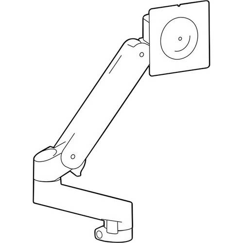 Thumbnail - Ergotron 98-734-293 Befestigungskit 86,4 cm (34) Drehbar, Neigbar, Schwenkbar, Höhenverstellbar