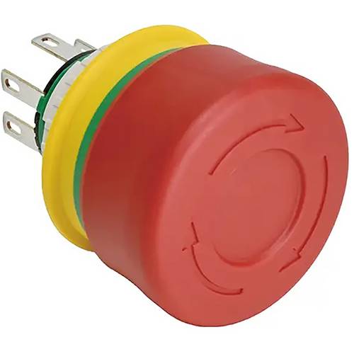 Idec Short Body E-stop Not-Aus-Schalter 250 V 5 A IP65, IP67, IP69K 1 St.