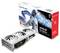Eine AMD Radeon RX 7900 XT Grafikkarte in Weiß mit der Verpackung, die einen futuristischen Charakter zeigt.