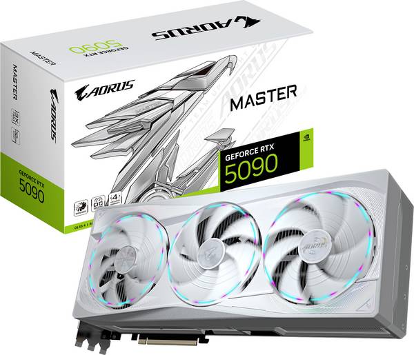 Gigabyte Grafikkarte Nvidia GeForce RTX 5090 GeForce RTX 5090  32 GB GDDR7-RAM PCIe x16  HDMI® 2.1, DisplayPort 2.1