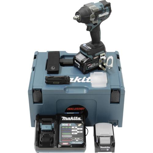 Thumbnail - Makita TW007GM206 TW007GM206 Akku-Schlagbohrschrauber 760 Nm 40 V Anzahl mitgelieferte Akkus 2 4 Ah Li-Ion