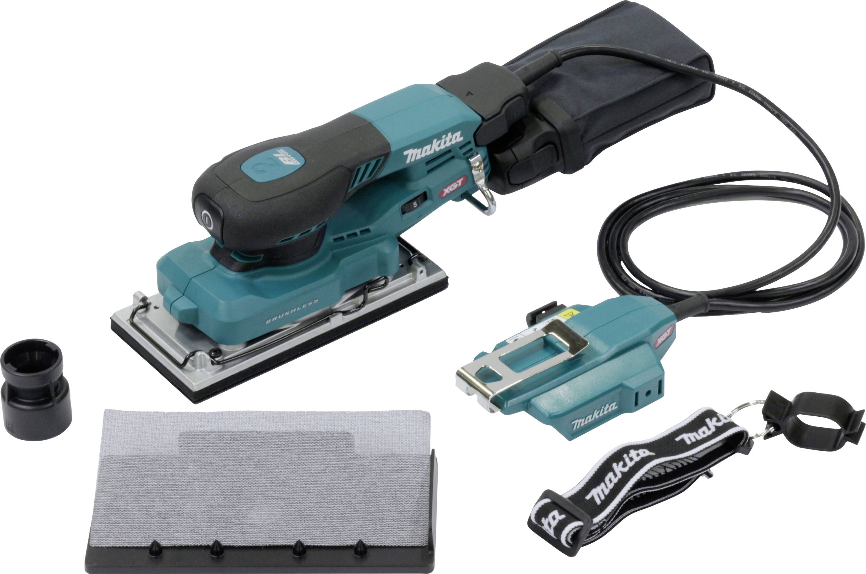 Makita BO007CGZ BO007CGZ Slipmaskin batteridriven borstfri 40 V 93 x 185 mm