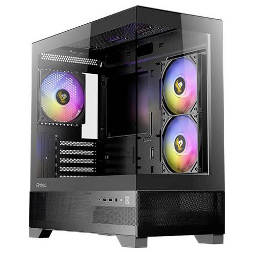 Antec CX500M Mini-Tower Gaming-Gehäuse Schwarz Staubfilter