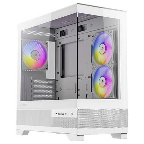 Thumbnail - Antec CX500M Mini-Tower Gaming-Gehäuse Weiß Staubfilter