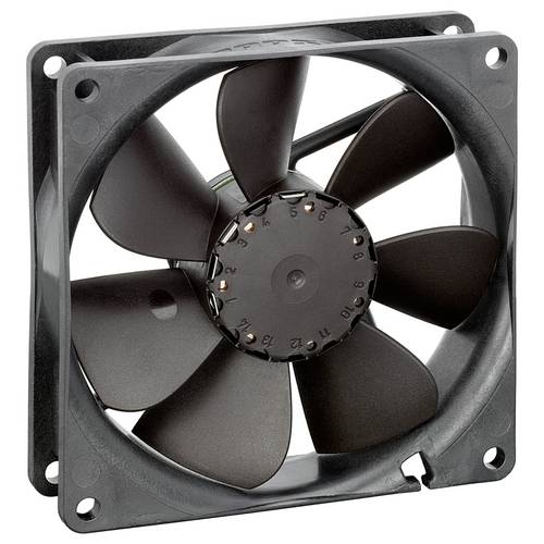 EBM Papst 3414NM Axiallüfter 24 V/DC 70 m³/h (L x B x H) 92 x 92 x 25 mm