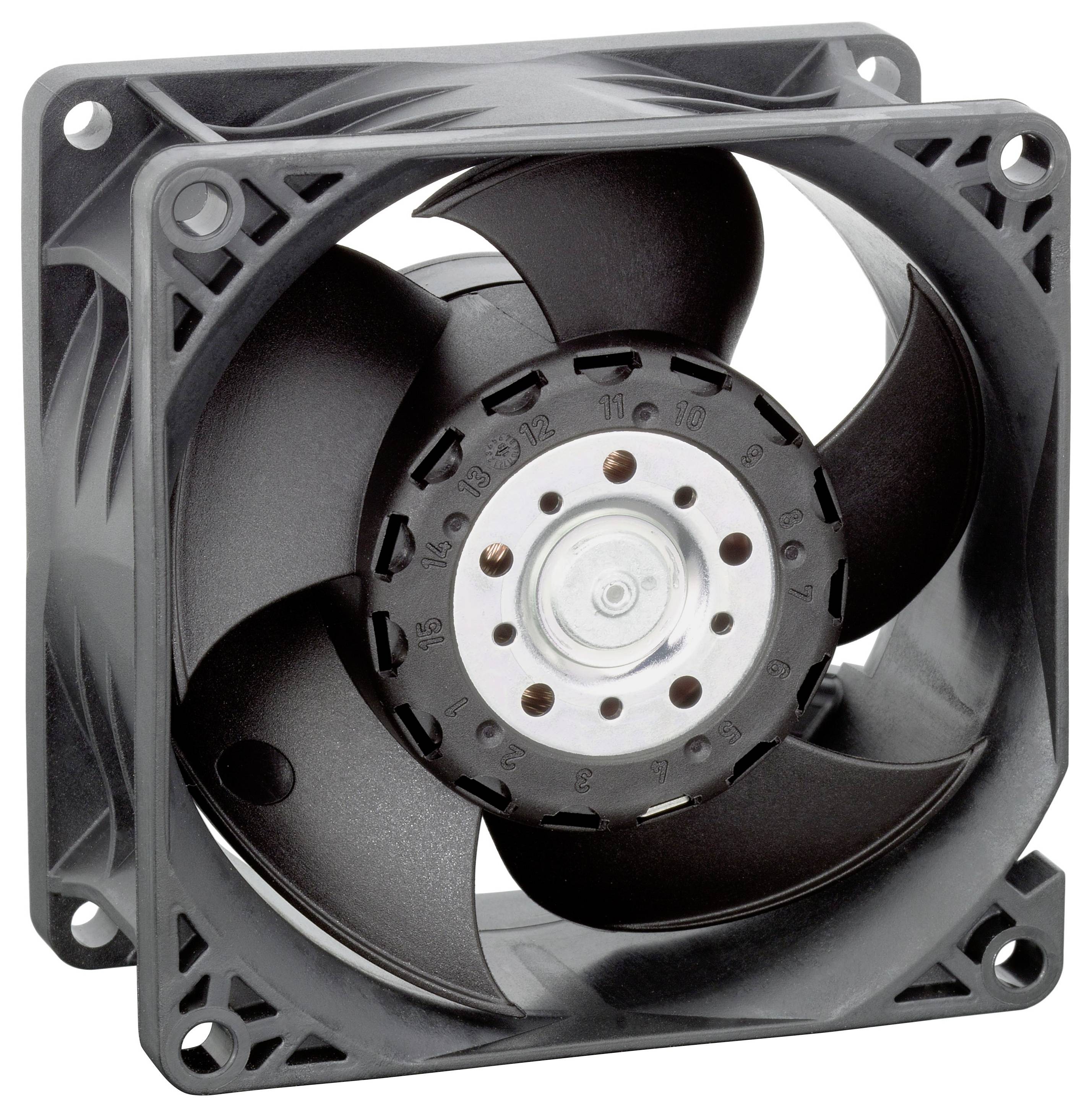 EBM Papst 8214J/2H4P Axiallüfter 24 V/DC 220 m³/h (L x B x H) 80 x 80 x 38 mm-0