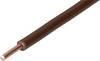 Max Hauri 106446 Installationsleitung H07V-U 1 x 2.5 mm² + 2.50 mm² Braun 1 St.