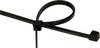 Max Hauri 111628 Kabelbinder 100 mm 2.5 mm Schwarz 100 St.