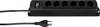 Max Hauri 136330 Steckdosenleiste mit Schalter Schwarz CH-Stecker 1 St.
