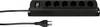 Max Hauri 136332 Steckdosenleiste mit Schalter Schwarz CH-Stecker 1 St.
