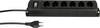 Max Hauri 136340 Steckdosenleiste mit Schalter Schwarz CH-Stecker 1 St.