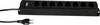 Max Hauri 136347 Steckdosenleiste mit Schalter Schwarz CH-Stecker 1 St.