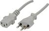 Max Hauri 162875 Strom Netzkabel Grau 2 m