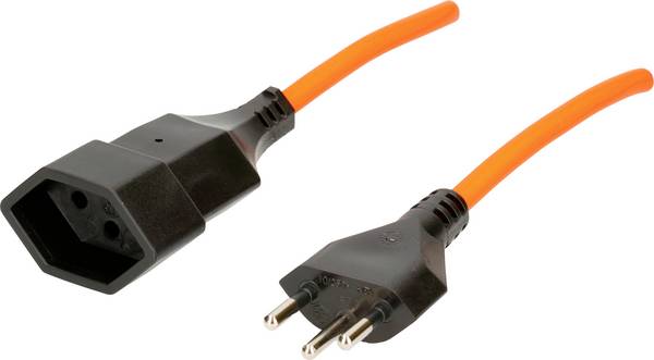 Max Hauri 167762 Strom Verlängerungskabel   Orange 25 m H05VV-F 3G 1,5 mm²
