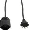 Max Hauri 169288 Strom Verlängerungskabel Schwarz 10 m H05VV-F 3G 1,5 mm²