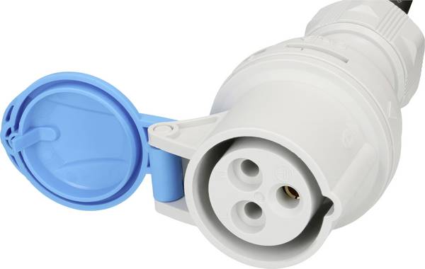 Max Hauri 172047 Strom Verlängerungskabel  16 A  3.00 m H07RN-F 3G 1,5 mm² UV-Beständig, Ozonbeständig, Ölbeständig, Halogenfrei, Flexibel, Wasserdicht