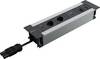 Max Hauri 174016 Steckdosenleiste Aluminium, Anthrazit CH-Stecker 1 St.