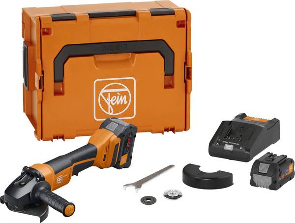Fein CCG 18-125-12 PD AS Set ProCore 71221862000 Akku-Winkelschleifer  125 mm inkl. Akku, inkl. Ladegerät, inkl. Koffer  18 V 8 Ah