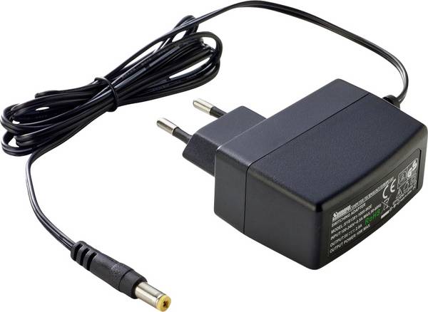 Dehner Elektronik SYS 1381N-1215-W2E Steckernetzteil, Festspannung 15 V/DC 0.8 A 12 W Stabilisiert