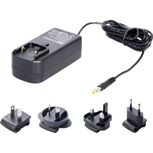 Thumbnail - Dehner Elektronik SYS 1460-1105-W2E 2,1x5,5x11mm with Plug-Set: EU/US/UK/AUS AC/DC Tisch- und Steckernetzteil 5 V/DC 2...