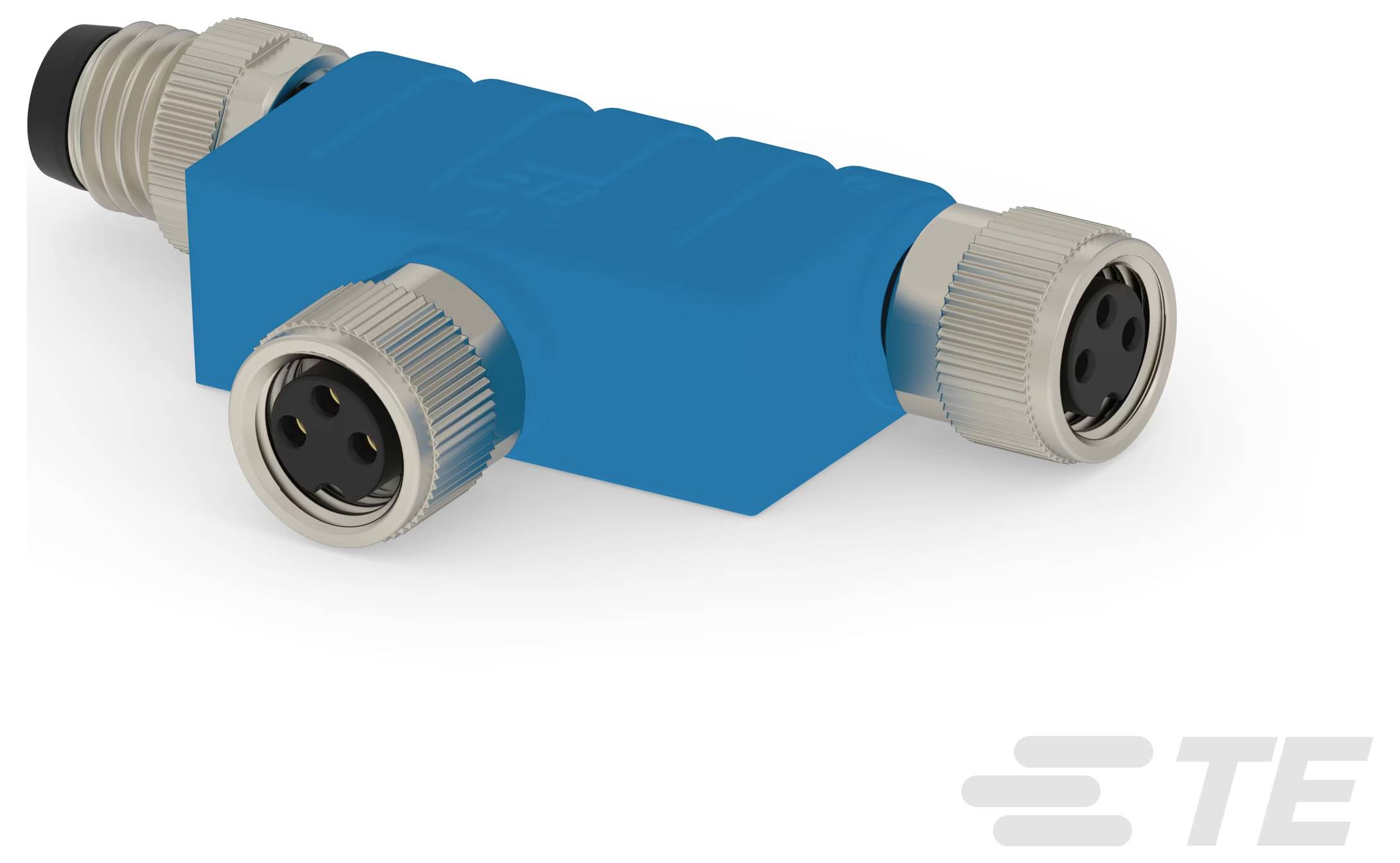 TE Connectivity T4131012121-000 Rundsteckverbinder Bulk 1 St.