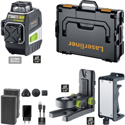 Laserliner MasterPlane-Laser 3G Pro 360°-Linienlaser