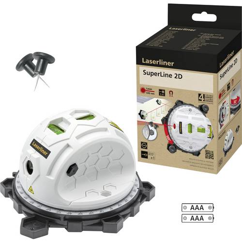 Laserliner SuperLine 2D 081.110E Digitale Wasserwaage