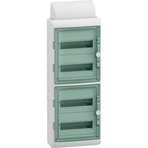 Thumbnail - Schneider Electric 13988 Mureva Feuchtraumverteiler Aufputz Anzahl Teilungen = 48 Anzahl Reihen = 4 Inhalt 1 St.