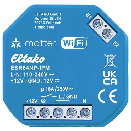 ESR64NP-IPM Eltako Funk Funk-Stromstoß-Schaltrelais Unterputz
