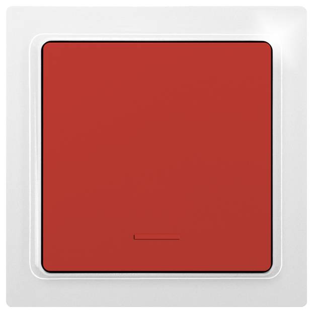 F1T55E-wg/rot Eltako Funk Funk-Taster 1-Kanal Aufputz Reichweite max. (im Freifeld) 30 m